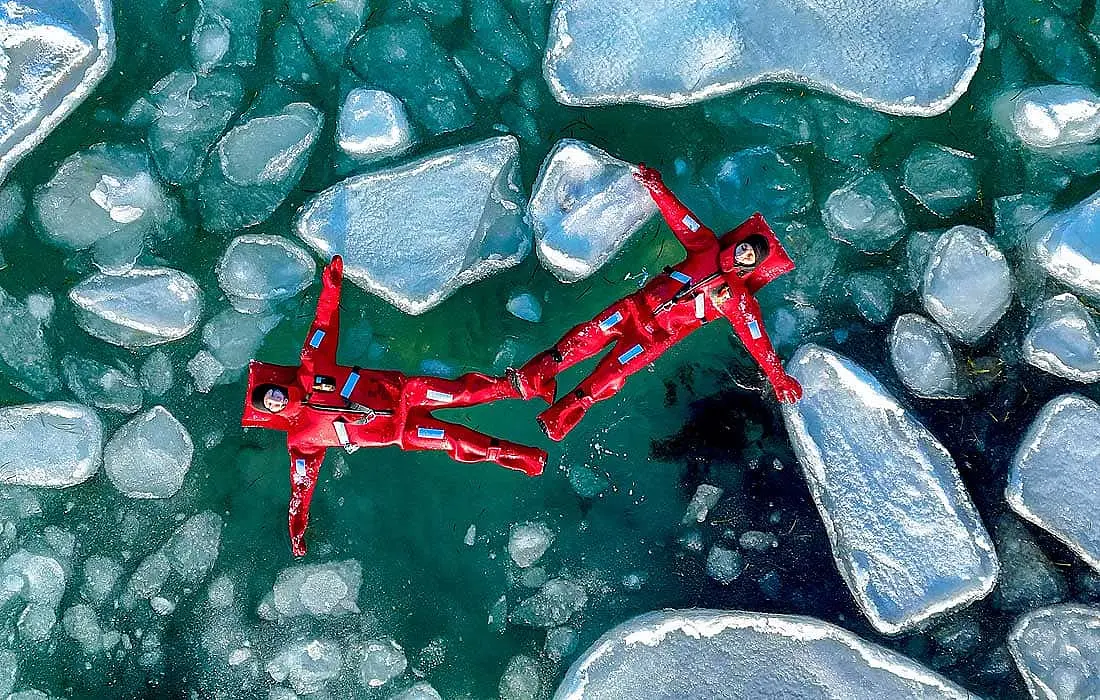Ice-floating