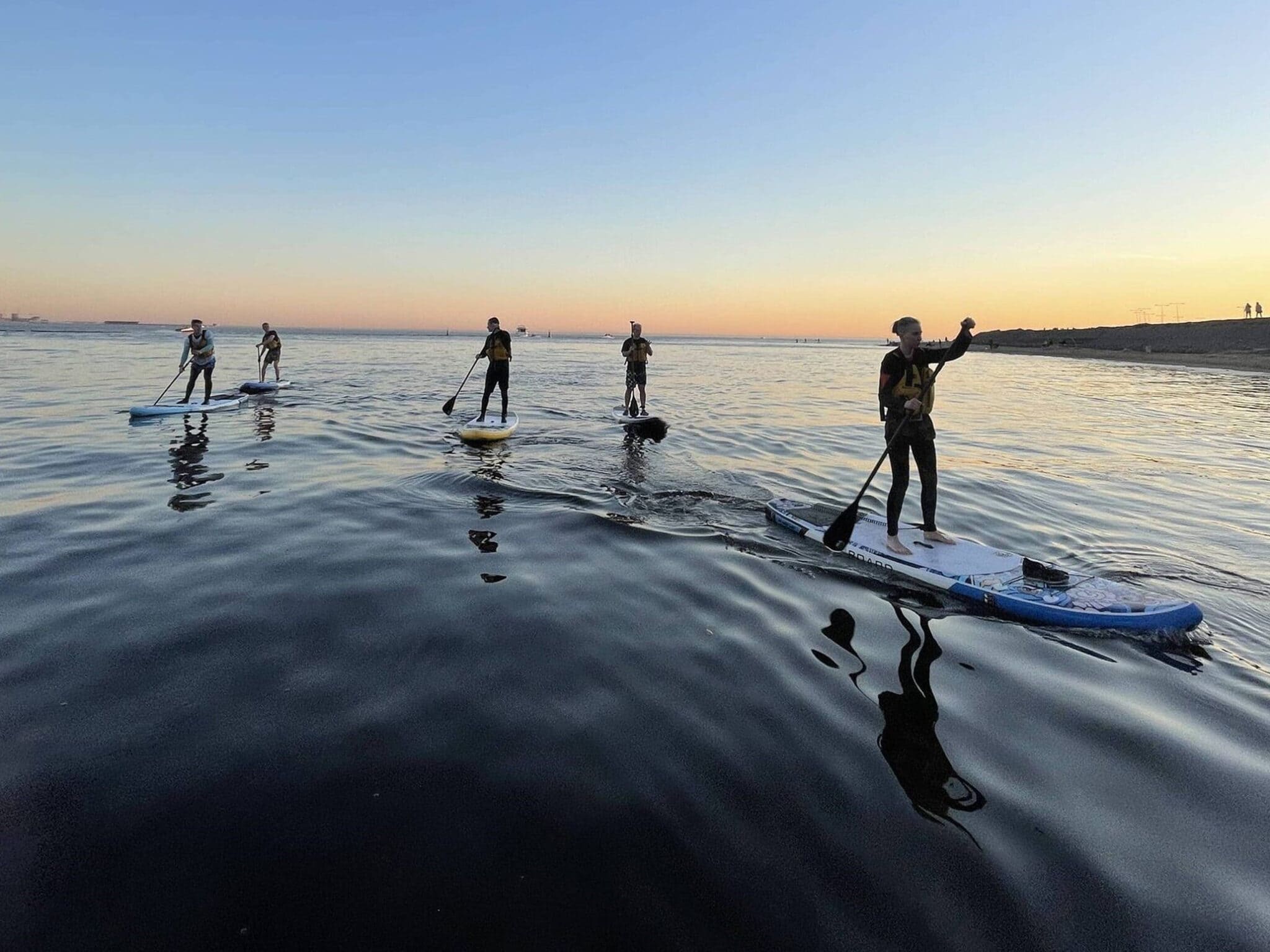 SUP-surfing